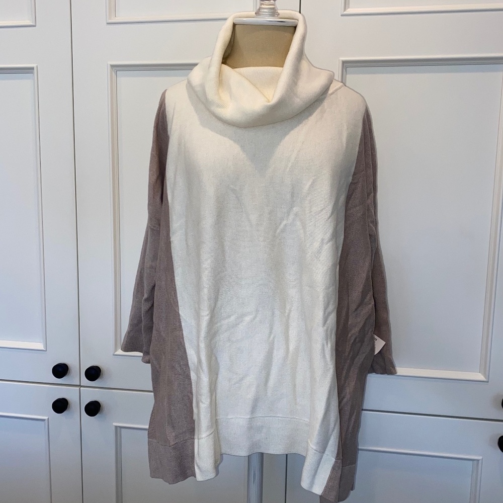 Etcetera Cowl Neck Sweater, Size M with Tags